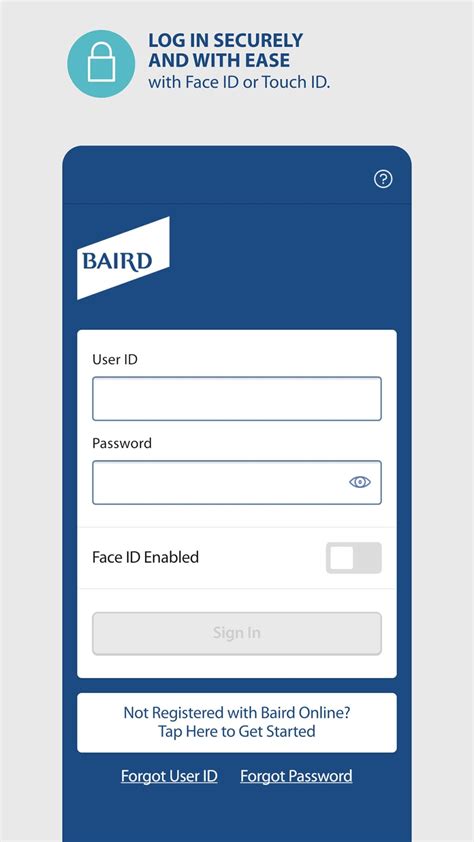 Download the BairdOnline App! .